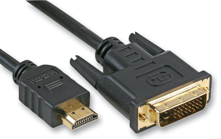 PSG90263 LEAD, HDMI A M TO DVI-D M,GOLD,7.5M PRO SIGNAL