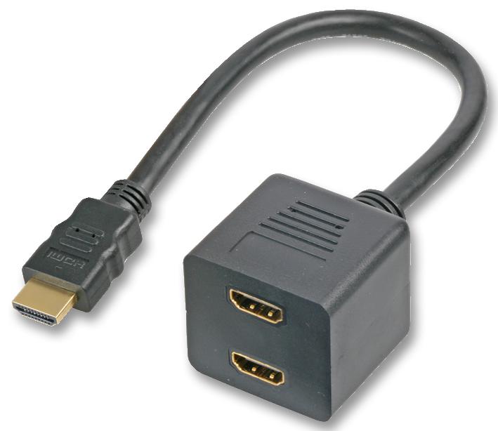 PSG90397 ADAPTER, HDMI MALE-2X HDMI FEMALE PRO SIGNAL