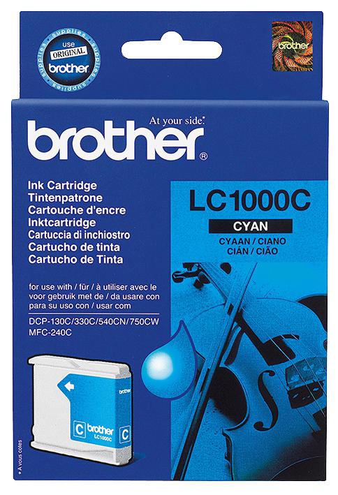 LC1000C INK CART, LC1000C, CYAN BROTHER