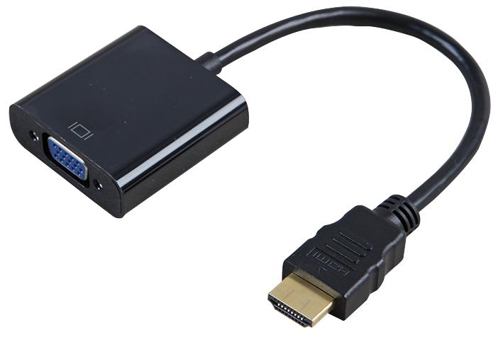 NLHDMI-HSV03 ADAPTER, HDMI PLUG-VGA RCPT PRO SIGNAL