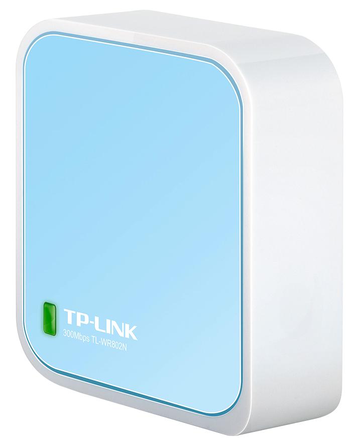 TL-WR802N NANO ROUTER, IEEE 802.11N/G/B, 300MBPS TP-LINK