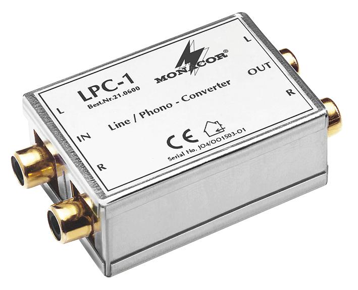 LPC-1 LINE / PHONO CONVERTER MONACOR
