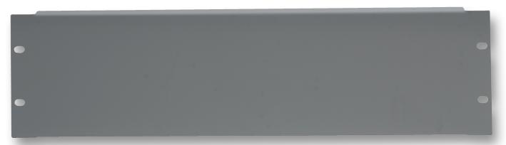 R1268/4UG 4U BLANK PLATE, GREY PENN ELCOM