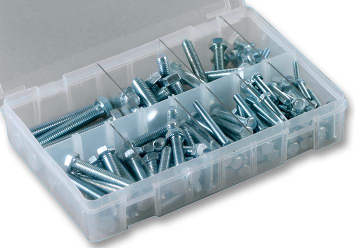 HB-SP HEX BOLTS SELECTION PACK, 140PCS DURATOOL