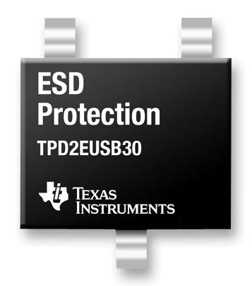 TPD2EUSB30ADRTR DIODE, ESD, DUAL, USB3.0, SOT-3 TEXAS INSTRUMENTS
