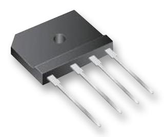 4GBJ606L DIODE, BRIDGE RECT, 1-PH, 6A, 600V, SIP MULTICOMP PRO