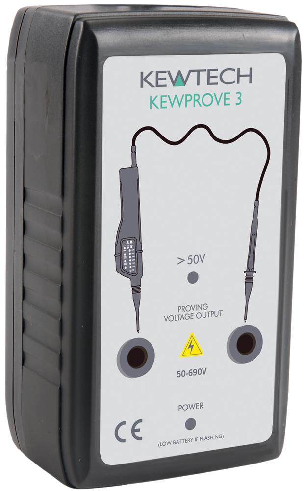 KEWPROVE 3 PROVING UNIT, 50V TO 690V, LED KEWTECH