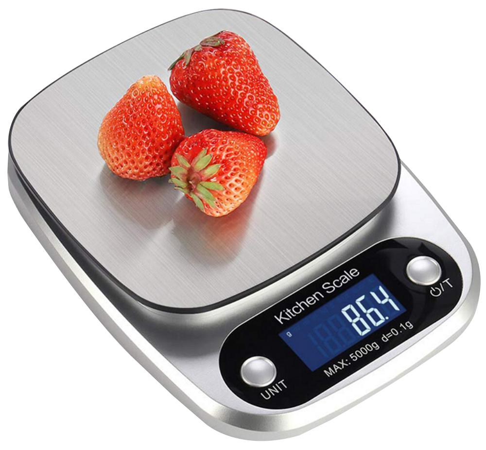 D03412 WEIGHING SCALE, KITCHEN, 0.1G, 3KG DURATOOL