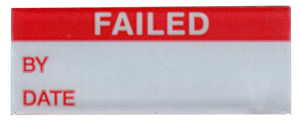 7827338 LABEL, FAILED, PK350 MULTICOMP PRO