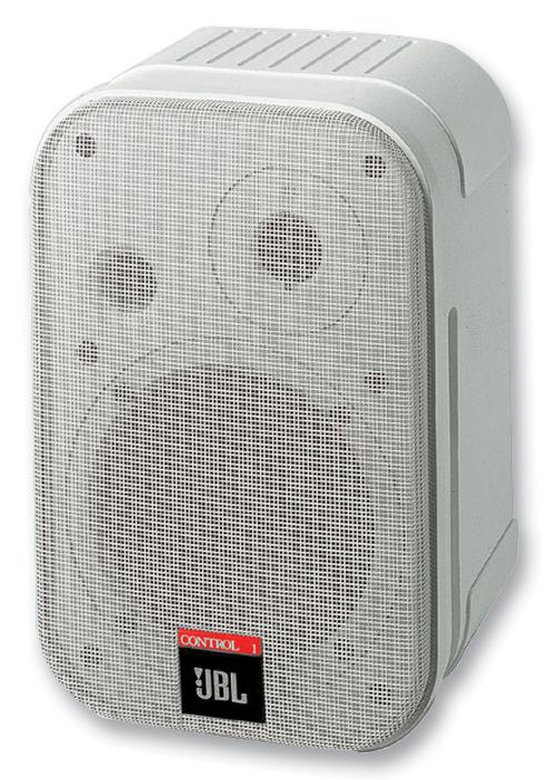 CONTROL 1 PRO WHITE SPEAKERS, 2-WAY PRO, WH PAIR JBL