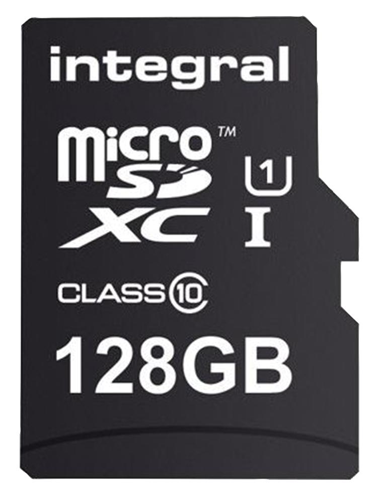 INMSDX128G10-80SPTAB 128GB MICROSDXC SMARTPHONE/TABLET + ADPT INTEGRAL