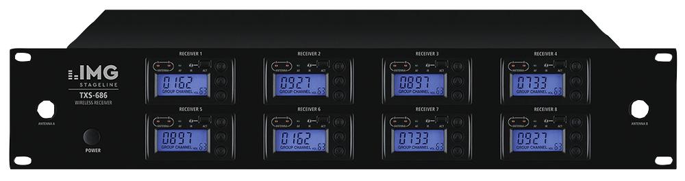 TXS-686 RECEIVER UNIT, 8 CHANNEL IMG STAGE LINE