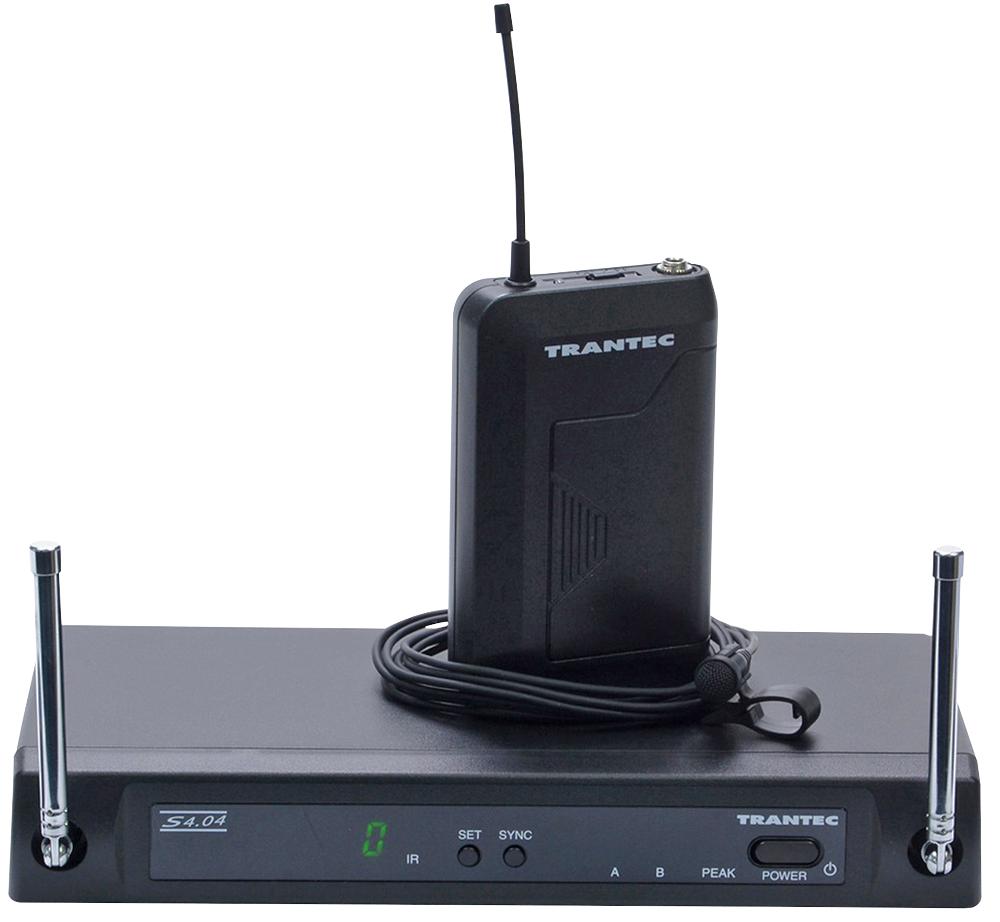 S4.04-L-EB-GD5 LAPEL RADIO MIC SYSTEM TRANTEC