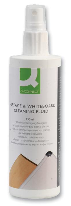 KF04552 WHITEBOARD CLEANER 250ML Q CONNECT