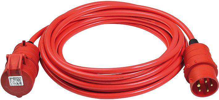 1168580 EXTENSION CABLE IP44 10M SIGNAL RED BRENNENSTUHL