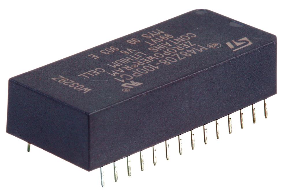 M48Z08-100PC1 ZEROPOWER SRAM 64K, 48Z08, DIP28 STMICROELECTRONICS