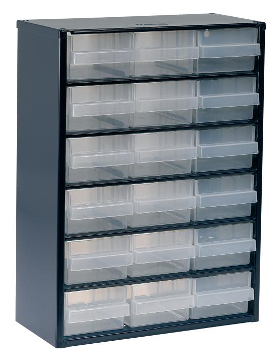 137478 STEEL CABINET 918.02,WITH 18 DRAWERS RAACO