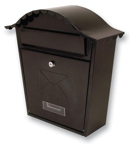 MB01BK POST BOX CLASSIC - BLACK STERLING SECURITY PRODUCTS