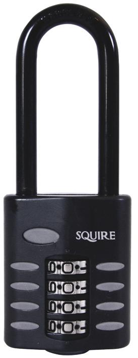 CP40/2.5 PADLOCK L/S RECODABLE COMBI 40MM SQUIRE