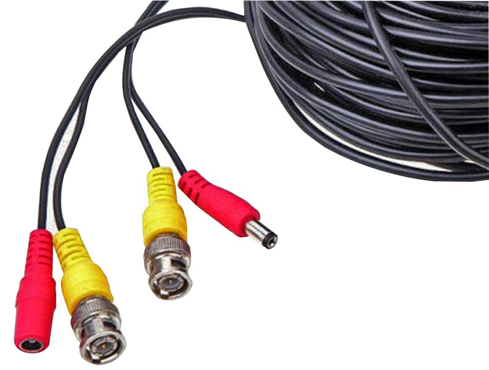 C-BNC-25M CABLE ASSY, BNC PLUG-2.1MM PLUG, 25M BLUPONT