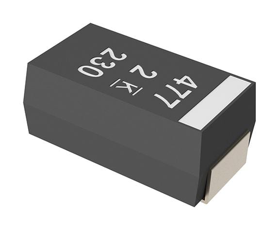 KEMET Aluminium Electrolytic Capacitors - Polymer A700X567M2R5ATE4R5 CAP, 560UF, 2.5V, ALU ELEC, POLYMER/2917 KEMET 3411865 A700X567M2R5ATE4R5