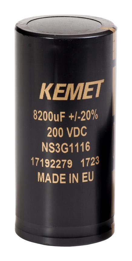 KEMET Aluminium Electrolytic Capacitors - Snap In / ALF70C511DD400 CAP, 510UF, 400V, ALU ELEC, PRESS FIT KEMET 3521909 ALF70C511DD400