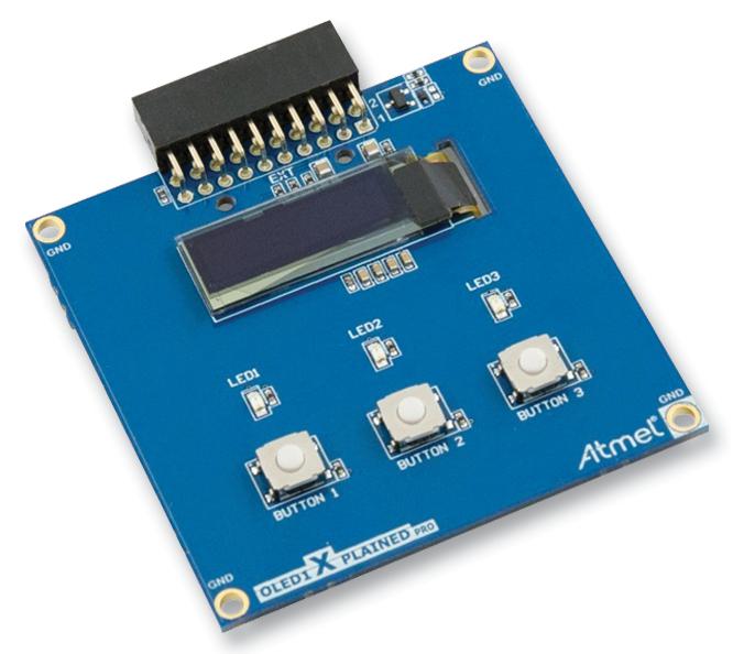 ATOLED1-XPRO EXTENSION BOARD, OLED, XPLD PRO MICROCHIP