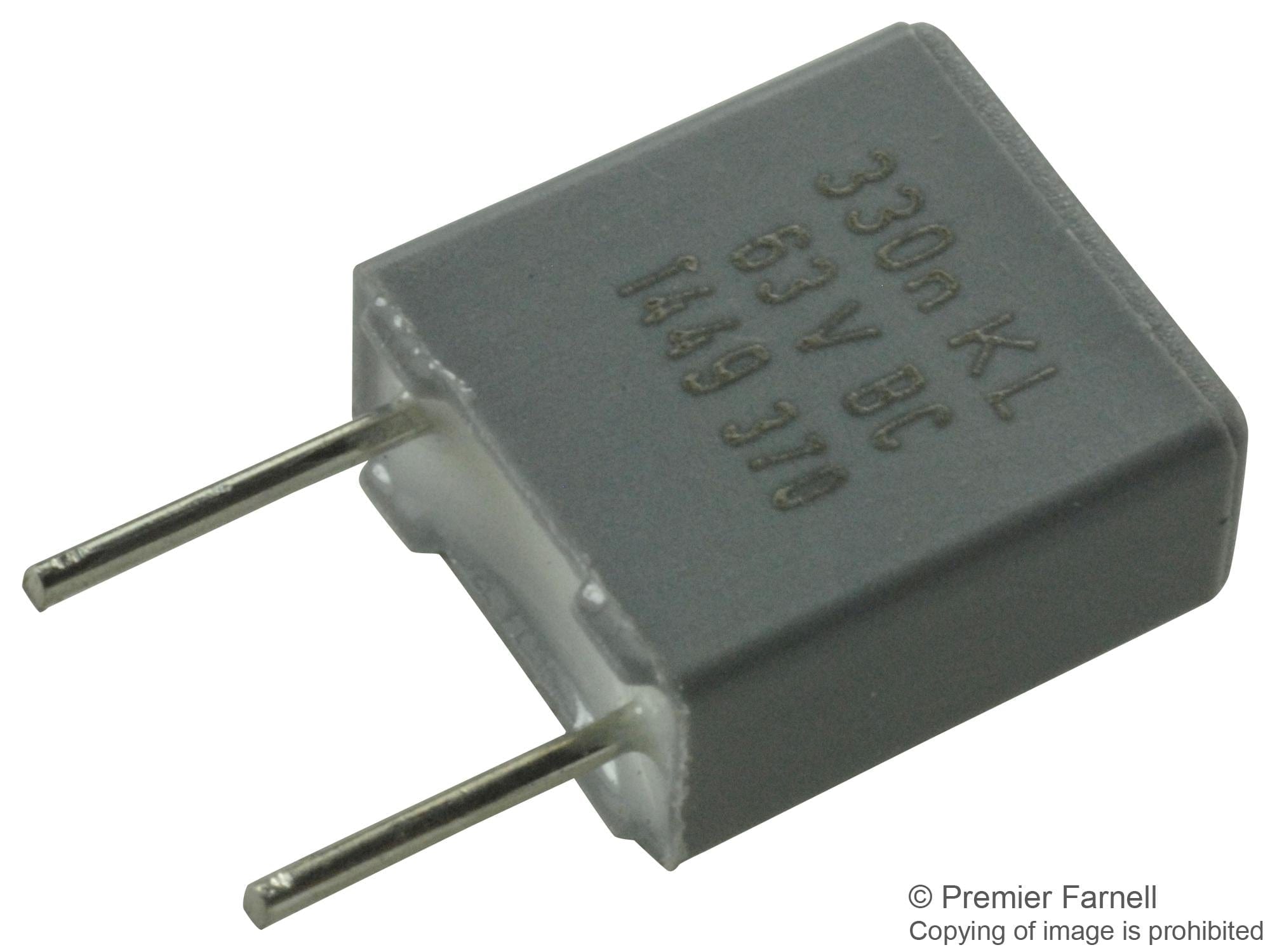 VISHAY Film Capacitors BFC237011334 CAP, 0.33µF, 63V, 10%, PET VISHAY 1215512 BFC237011334