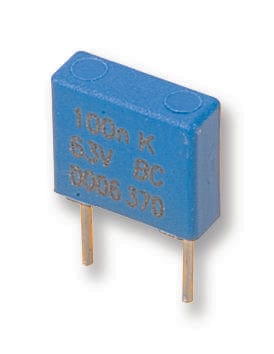 VISHAY Film Capacitors BFC237011683 CAP, 0.068µF, 63V, 10%, PET VISHAY 1215514 BFC237011683