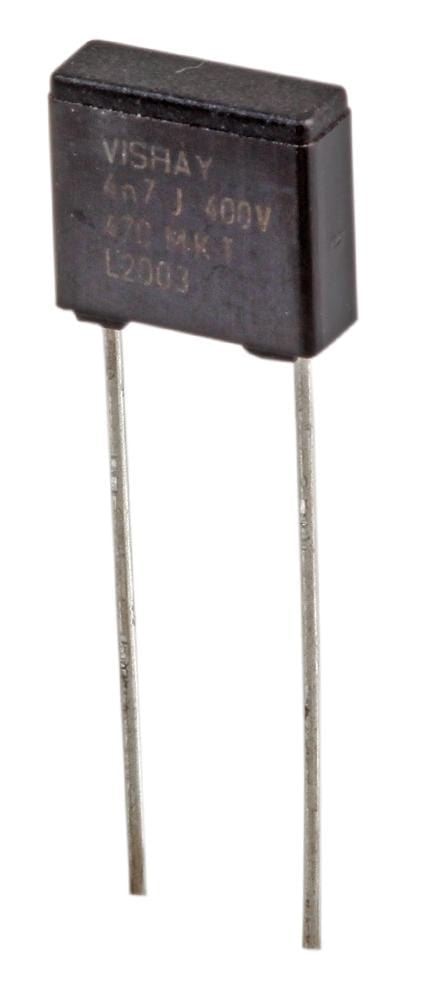 VISHAY Film Capacitors BFC247066472 CAP, 4700PF, 400V, 5%, PET VISHAY 1166067 BFC247066472