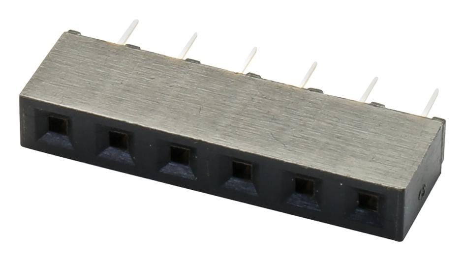GCT (GLOBAL CONNECTOR TECHNOLOGY) Board-to-Board BG095-06-A-N-D CONNECTOR, RCPT, 6POS, 1ROW, 2.54MM GCT (GLOBAL CONNECTOR TECHNOLOGY) 2751436 BG095-06-A-N-D