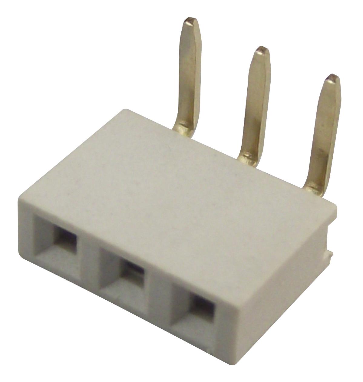 GCT (GLOBAL CONNECTOR TECHNOLOGY) Board-to-Board BG302-03-A-L-G RECEPTACLE, 2.54MM, THT, R/A, 3WAY GCT (GLOBAL CONNECTOR TECHNOLOGY) 2084273 BG302-03-A-L-G