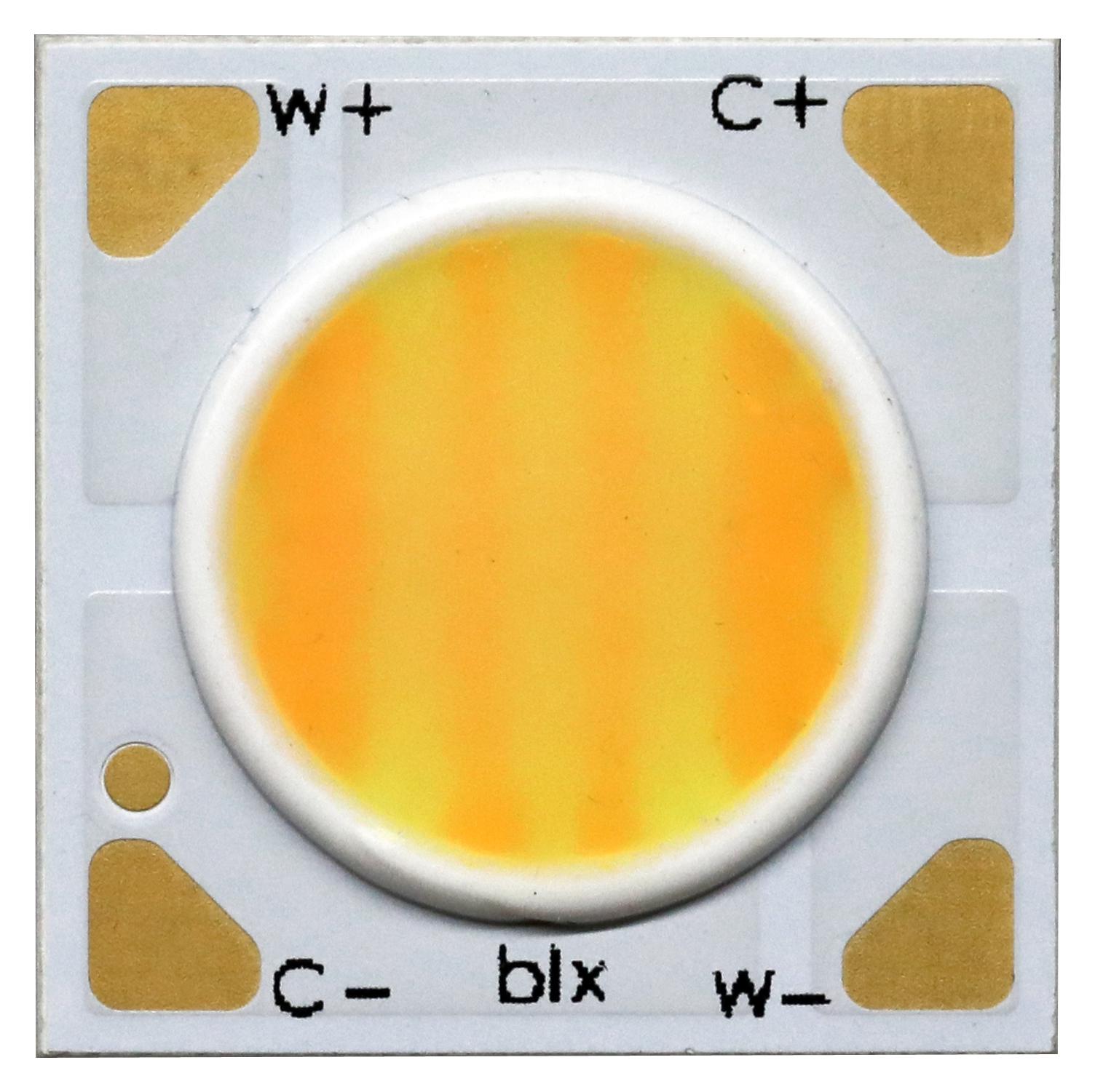 BRIDGELUX COB, White BXRE-40S0801-D-72 COB LED, WHITE, 128LM/W, 6500K, 92CRI BRIDGELUX 3586963 BXRE-40S0801-D-72