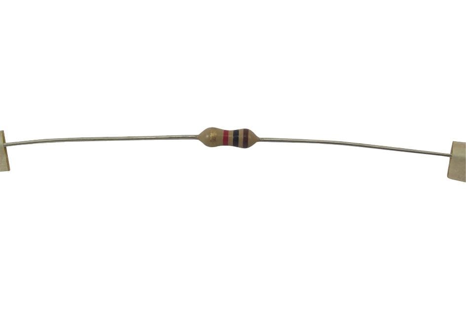 TE CONNECTIVITY Through Hole Resistors CFR100J22R RES, 22R, 5%, 1W, AXIAL, CARBON FILM TE CONNECTIVITY 2329448 CFR100J22R