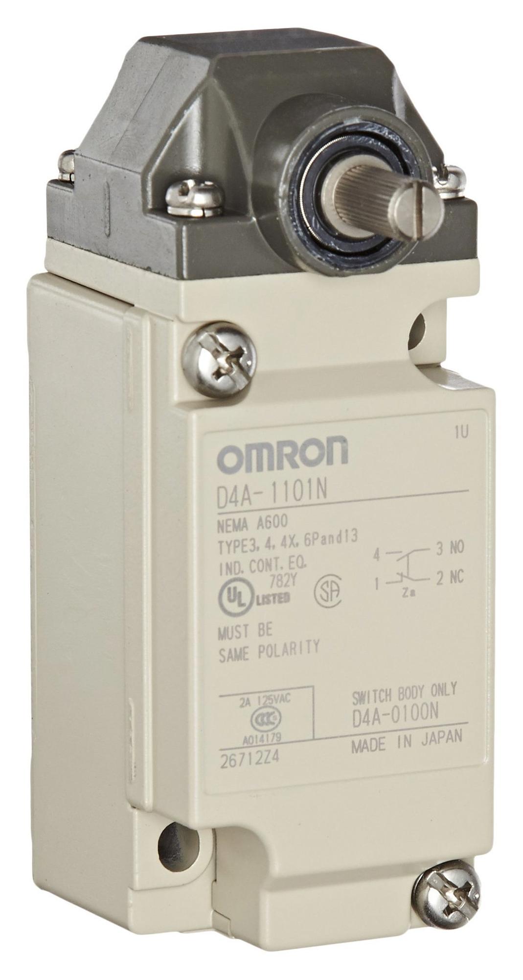 OMRON Limit Switch D4A-1101N LIMIT SWITCH SWITCHES OMRON 3413213 D4A-1101N
