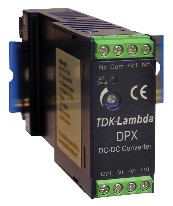 TDK-LAMBDA Modules / DIN Rail / Front End DPX-30-48WD-12 DC/DC CONVERTER, +/-12V O/P,30W TDK-LAMBDA 1995992 DPX-30-48WD-12