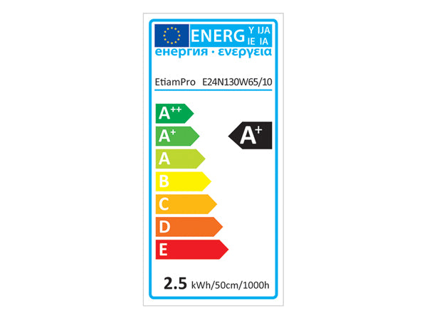 E24N130W65/10 FLEXIBELE LEDSTRIP - WIT 6500K - 60 LEDs/m - 10 m - 24 V - IP20 - CRI90