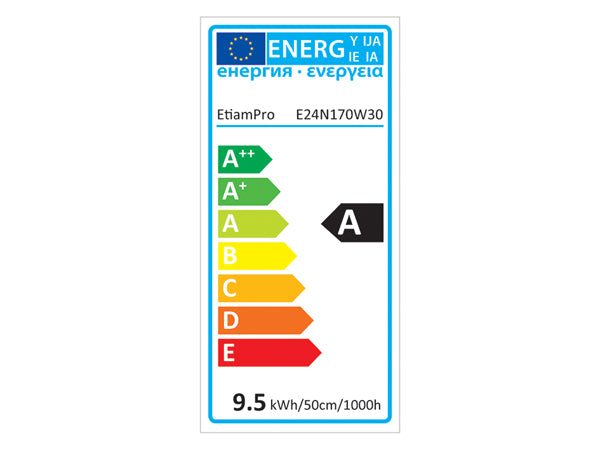 E24N170W30 FLEXIBELE LEDSTRIP - WIT 3000K - 240 LEDs/m - 5 m - 24 V - IP20 - CRI90