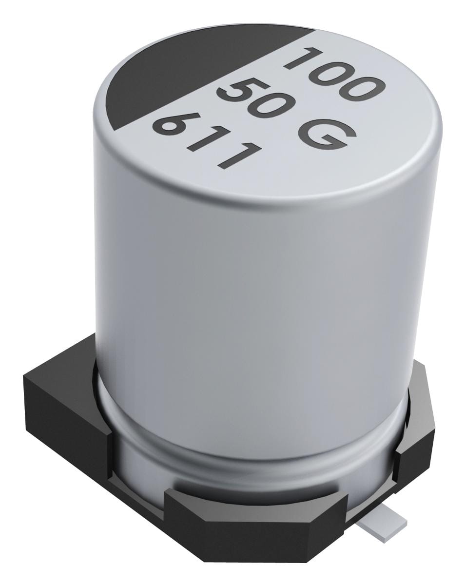 KEMET Aluminium Electrolytic Capacitors - SMD EDK477M6R3A9MAA CAP, 470µF, 6.3V, RADIAL, SMD REEL KEMET 2068636 EDK477M6R3A9MAA