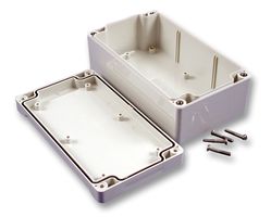 1555UGY - Plastic Enclosure, Watertight, Wall Mount, ABS, 200 mm, 120 mm, 90 mm, IP66 - HAMMOND