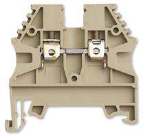 ER2.5BLUE - DIN Rail Mount Terminal Block, 2 Ways, 26 AWG, 12 AWG, 4 mm², Screw, 20 A - IMO PRECISION CONTROLS