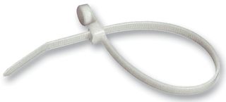 PLC1.5I-S8-C0 - Cable Tie, Pan Ty® Screw Mount Clamp, Nylon 6.6 (Polyamide 6.6), Black, 155 mm, 3.4 mm, 32 mm - PANDUIT