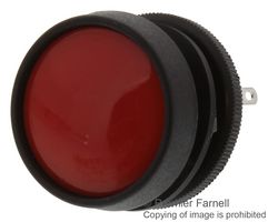 76-9112/439088 - Industrial Pushbutton Switch, 76-91, 22.5 mm, SPDT, Momentary, Round Domed, Red - ITW SWITCHES