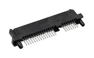 87779-1001 - PCB Receptacle, Board-to-Board, 1.27 mm, 1 Rows, 22 Contacts, Through Hole Mount, 87779 - MOLEX