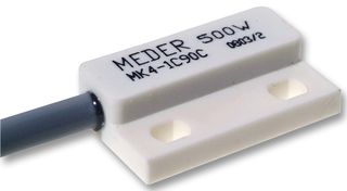 MK4-1A66B-500W - Reed Switch, MK04 Series, Panel Mount, 15 mm, SPST-NO, 10 W, 200 Vac/dc, 1.25 A, 10 to 15 AT - STANDEXMEDER