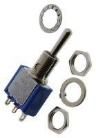 5638A - Toggle Switch, On-Off-(On), SPDT, Non Illuminated, 5000 Series, Panel Mount, 6 A - APEM
