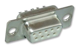 5501-09SA-02-F1 - D Sub Connector, Standard, Receptacle, 5501, 9 Contacts, DE, Solder Cup - MULTICOMP PRO