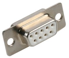 5502-09SA-01-F1 - D Sub Connector, Standard, Receptacle, 5502, 9 Contacts, DE, Solder - MULTICOMP PRO