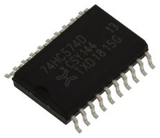 74HC574D,653 - Flip-Flop, 74HC574, D, 14 ns, 123 MHz, 7.8 mA, SOIC - NEXPERIA