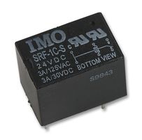 SRF-1C-SL-24VDC - General Purpose Relay, SRF Series, Power, Non Latching, SPDT, 24 VDC, 1 A - IMO PRECISION CONTROLS